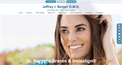Desktop Screenshot of bergersbraces.com